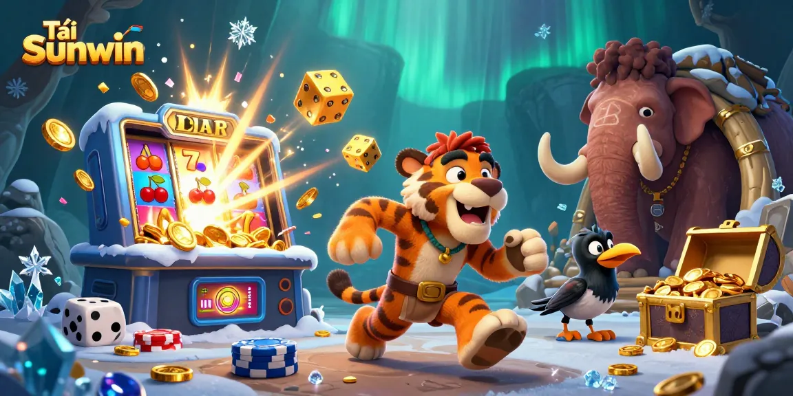 Tải Sunwin offers an exciting prehistoric casino experience with vibrant characters and dynamic gameplay.